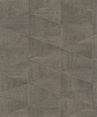 Marburg Travertino Behang met wyber in houtlook - 33360