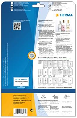 Herma 8023 Folie-etiketten Ø 40 mm Folie, glanzend Transparant 600 stuk(s) Permanent hechtend Laser (zwart/wit), Kopiëren (zwart/wit), Laser (kleur), Kopiëren Herma 8023 Folie-etiketten Ø 40 mm Folie, glanzend Transparant 600 stuk(s) Permanent hechtend Laser (zwart/wit), Kopiëren (zwart/wit), Laser (kleur), Kopiëren