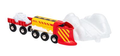 BRIO Snow plow train