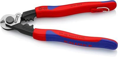 Knipex Staaldraadschaar gepol./comfort TT - 95 62 190 T BK - 9562190TBK