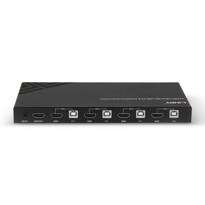 Lindy 32810 KVM-switch Zwart