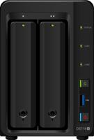 Synology DiskStation DS718+ data-opslag-server J3455 Ethernet LAN Desktop Zwart NAS - thumbnail