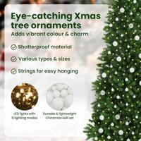 VidaXL Kerstboom met 300 led met standaard groen 240 cm pe - thumbnail