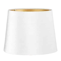 Lampenkap velvet - lampenkap White Glass - lampenvoet wit - thumbnail