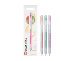 Sakura • gelly roll retractable stardust set orange pink emerald 3pcs - thumbnail