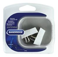 Bandridge Coaxconnector Male + Female Wit | 1 stuks - BPP646 BPP646 - thumbnail
