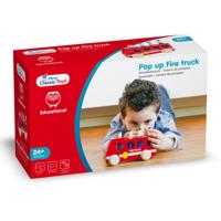 New Classic Toys houten pop-up brandweerauto - thumbnail