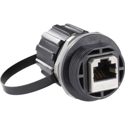 Conec 17-10000 Sensor/actuator inbouwconnector Aantal polen (sensoren): 8P8C Koppeling, inbouw 1 stuk(s) Conec 17-10000 Sensor/actuator inbouwconnector Aantal polen (sensoren): 8P8C Koppeling, inbouw 1 stuk(s)