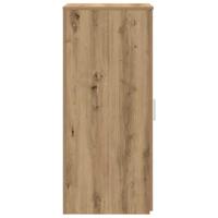 Opbergkast 40x45x103,5 cm bewerkt hout artisanaal eikenkleur - thumbnail