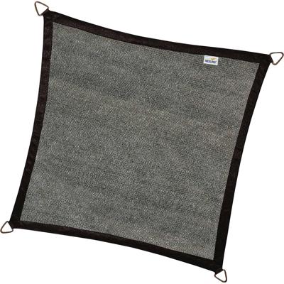 Nesling Coolfit schaduwdoek vierkant zwart 5 x 5 x 5 meter