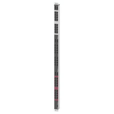 Bachmann 800.1656 19 inch Stekkerdoos voor patchkast 1 HE Apparaatcontactdoos C19 16A Meerdere kleuren