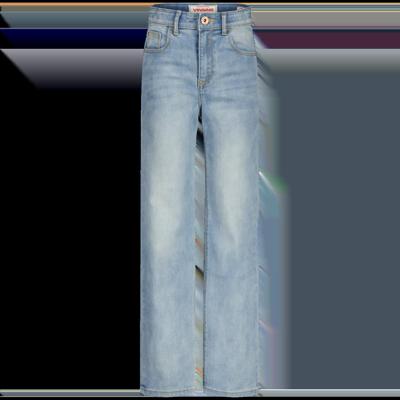 Vingino winter jeansbroek meisjes - blauw - Giulia icon - wide leg fit