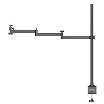 Ulanzi verstelbare bureaustandaard met tafelklem voor camera of lamp - 1 arm