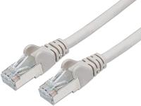 Intellinet 733229 RJ45 Netwerkkabel, patchkabel CAT 6 S/FTP 1.00 m Grijs Vergulde steekcontacten 1 stuk(s) - thumbnail