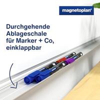 magnetoplan Whiteboard 12402CC Wit Geëmailleerd - thumbnail