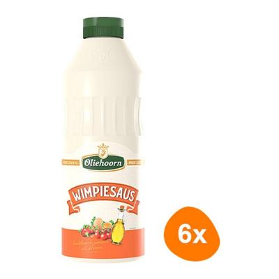 Oliehoorn - Wimpiesaus - 6x 900ml