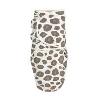 Meyco swaddle 0-3 mnd Panter neutral - thumbnail