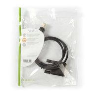 Nedis CCGP37200BK10 Displayport - Dvi-kabel Displayport Male - Dvi-d 24+1-pins Male 1,0 M Zwart