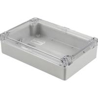 Hammond Electronics 1554HL2GYCL Universele behuizing 180 x 120 x 45 Polycarbonaat Grijs 1 stuk(s) - thumbnail