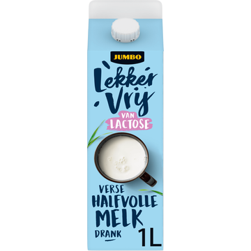 Jumbo Verse Lactosevrije Halfvolle Melk 1L