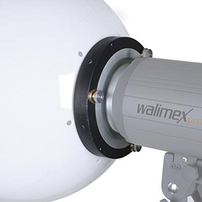 Walimex Diffuserbal met universele aansluiting.