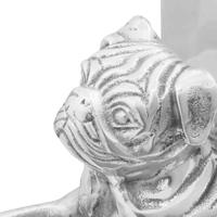 VidaXL Boekensteunen 2 pcs zilver 12 x 15 x 18 cm aluminium - thumbnail