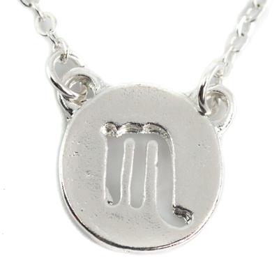 Messing Horoscoop Hanger Schorpioen (12 mm)