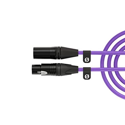 Rode XLR3M-PU XLR Verbindingskabel 3 m Lila