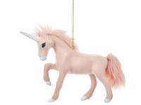 Unicorn furry pink 5 inch kerst Kurt S. Adler - Kurt s adler - thumbnail