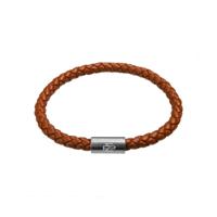 Paul McNeal MB0024SO Lederen Armband Lengte 21cm - thumbnail