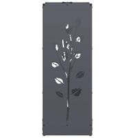 Brandhoutrek 40x30x80 cm koudgewalst staal antraciet - thumbnail