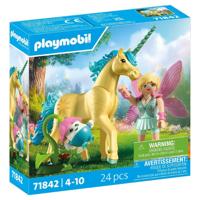 PLAYMOBIL verzameleenhoorn: Zonneschijnbloesem met fee 71842 - thumbnail
