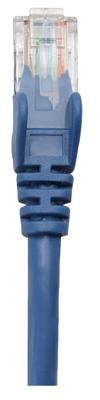 Intellinet 737050 RJ45 Netwerkkabel, patchkabel CAT 6A S/FTP 0.25 m Blauw Afgeschermd (enkel), Afscherming totaal, Halogeenvrij 1 stuk(s)