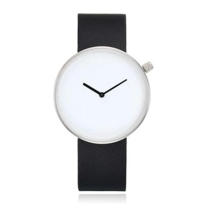 LGT JWLS Minimalistisch Dameshorloge - Grote Wijzerplaat van 40mm - Zwart, Zilver, Wit