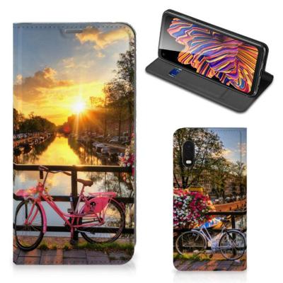 Samsung Xcover Pro | Book Cover | Amsterdamse Grachten