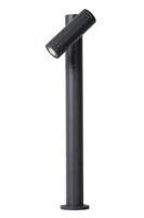 Lucide TATUM - Sokkellamp - LED - 1x5W 3000K - IP65 - Antraciet - thumbnail