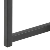 Set van 2 bijzettafels Jaxx - eiken/zwart - Leen Bakker - thumbnail