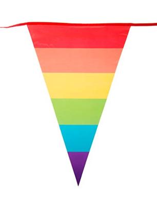 Vlaggenlijn regenboog