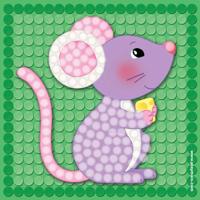 Playmais Speelgoed mozaïek (Little Friends) - thumbnail