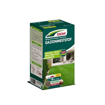 Gazonmeststof 1,5 kg DCM - Dcm