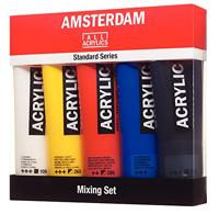 Amsterdam Acrylverf Mengset 5x120 ml - thumbnail