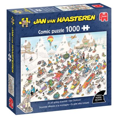 Jan Van Haasteren legpuzzel - van onderen!, 1000st.