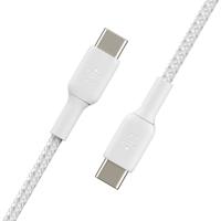 USB-C-kabel Belkin CAB004BT2MWH2PK Wit 2 m (2 Stuks) - thumbnail