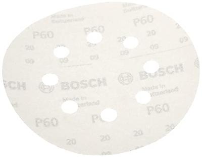 Bosch Accessories 2607019492 Excenterschuurpapier Met klittenband, Geperforeerd Korrelgrootte (num) 60 (Ø) 125 mm 25 stuk(s)