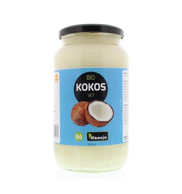 Kokosolie geurloos glasfles bio