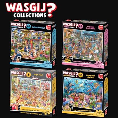 Jumbo Wasgij? Mystery 28 kat en muisspel! 1000 stukjes - thumbnail