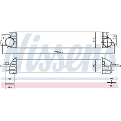 Intercooler, inlaatluchtkoeler 96411