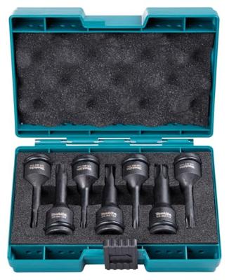 Makita Torx Slagschroefbitset | 7-delig | Impact Black | 1/2'' | VK - E-23628 Makita Torx Slagschroefbitset | 7-delig | Impact Black | 1/2'' | VK - E-23628