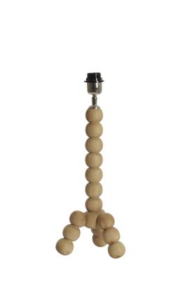 Light & Living Tafellamp 'Veglio' Mangohout, 40cm, kleur Naturel (excl. kap) Light & Living Tafellamp 'Veglio' Mangohout, 40cm, kleur Naturel (excl. kap)