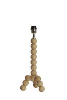 Light & Living Tafellamp 'Veglio' Mangohout, 40cm, kleur Naturel (excl. kap) - thumbnail